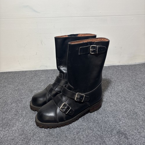 Vintage engineer boots made - vintage, in