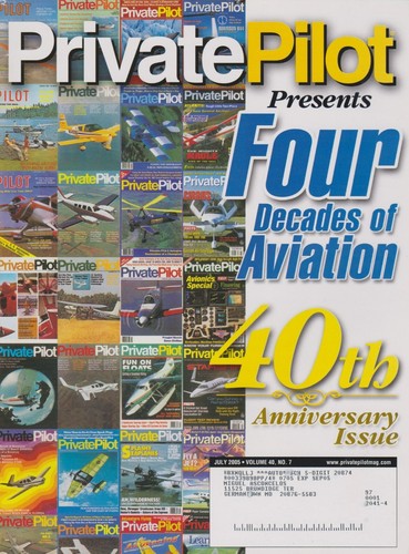 Private pilot 40th - private, 2005)