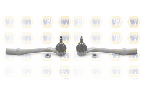 Pair tie track rod - rod, end