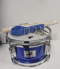 Pro-Corps 8'' Junior Marching Snare Drum With Coloured Strap & Sticks Blue