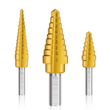 3Pc Imperial Step Cone Drill