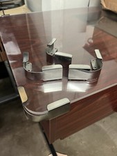 Set of 4 silver corner trims