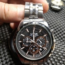Lorus chronograph mens watch