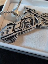 Sterling 925 Harley Necklace