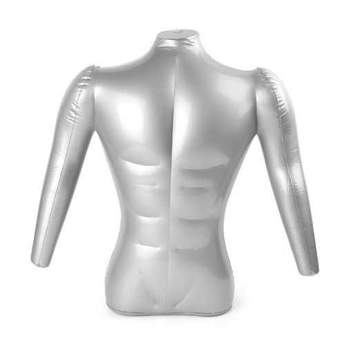 Pvc male half - body, inflatable