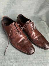 John White Brown Leather