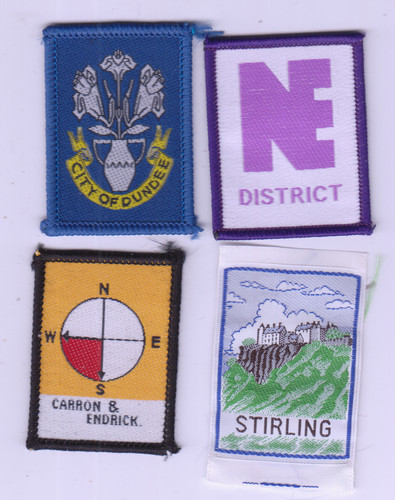 Boy scout badges - scout, dundee