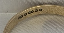 Vintage 9ct Gold Wedding Ring