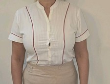 Emirates Airline Cabin Crew Uniform Blouse Size 14