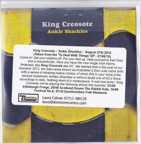 King creosote ankle shackles - creosote,