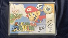 Charles Martinet Hand Signed Super Mario 64PSA DNA