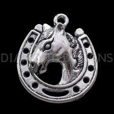 10 Pcs Tibetan Silver Lucky