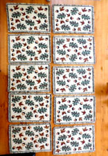 10 Pine Cones Oak Leaves Fall