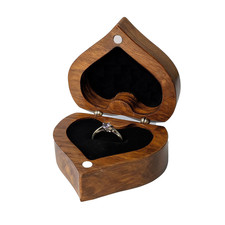 Wooden Wedding Heart Shaped