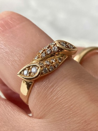 18ct yellow gold double - 18ct,