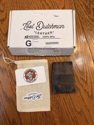 Lost dutchman leather - lost, shell