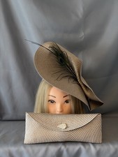 Stunning champagne Fascinator