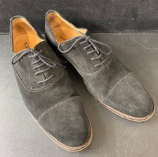 Russell & Bromley Black Suede