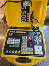 PAT5500 Dual Voltage Computerized PAT Robin Portable Appliance Testers Excellent