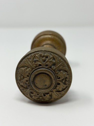 Victorian cast bronze doorknob - victorian,