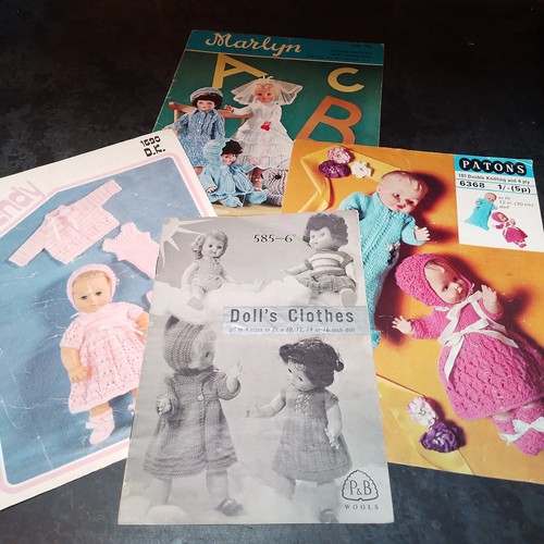 Doll knitting patterns for - 4,