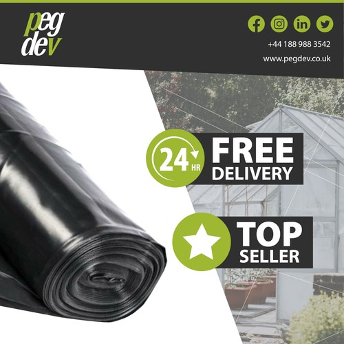 500g black polythene plastic - polythene,
