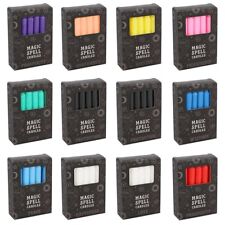 Spell Candles Pack of 6/12 Witch Pagan Wiccan Ritual Altar Magic Happiness