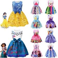 2024 Pop Princess Girls Bow Party Dress Sleeveless Birthday Flower Girl Dress UK