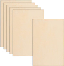 6 Pack Basswood Sheets 12 X 18