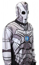 Doctor Who: CYBERMAN Zip-Up Unisex BBC Licensed Costume Hoodie - Size = X-LARGE