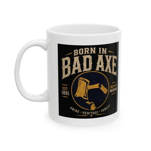 Bad axe michigan retro coffee - bad,