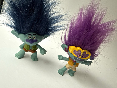 2pc troll figurine - troll, set