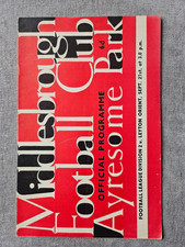 1963-1964 Middlesbrough v