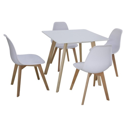 Small white dining - white, table