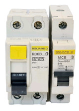 SQUARE D MCB B16 RCCB 63A