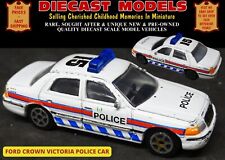 AMERICAN FORD CROWN VICTORIA (1998-2012) US POLICE CAR; 1:68 SCALE DIECAST MODEL