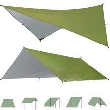 300cm Tent Tarp Hammock Rain Sun Shade Shelter Camping Picnic Pad Mat Waterproof