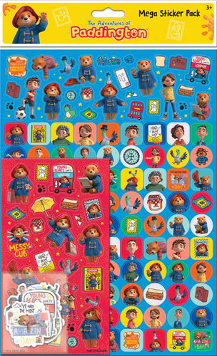 Paddington mega sticker pack - sticker,