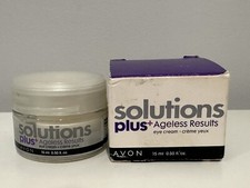 Avon Solutions Plus+ Ageless Results Eye Cream 0.50 Fl Oz NEW Old Stock