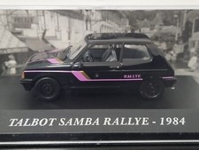 TALBOT SAMBA RALLYE BLACK 1984