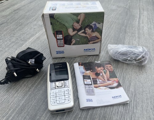 Nokia 2310 white mobile phone - 2310,