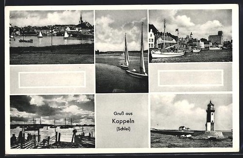 Postcard kappeln schlei - postcard, of