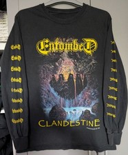 Vintage Entombed Clandestine