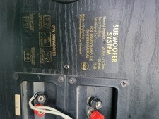 JPW 80W Subwoofer System 12 12