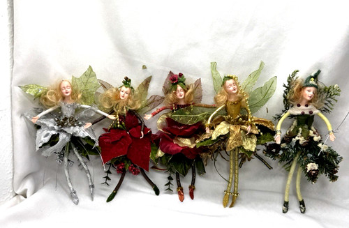 Set woodland fairy pixies - set,