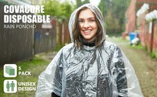  Transparent Rain Ponchos, 10