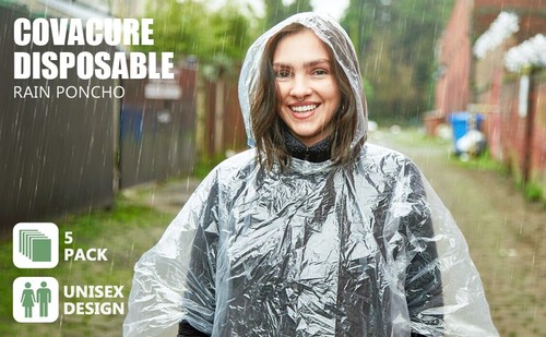 Poncho translucent adult - 5,