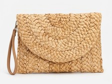 Straw Woven Clutch Bag Women