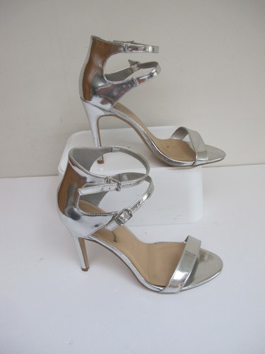 Size new look silver heels - 5,