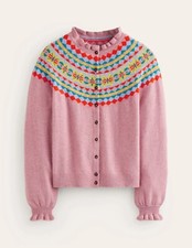 Boden Fair Isle Frilled